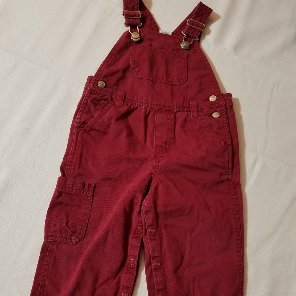 Gymboree 12-18 month Extreme Team vintage 2003 overalls GUC+